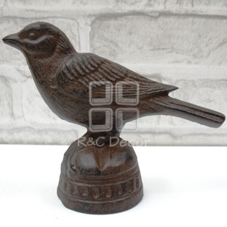 (EDI0084) Casted Iron Bird Door Stopper